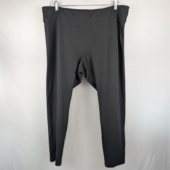JMS Just My Size Active Black Leggings Plus Size 4X Athletic Workout Pants - Picture 1 of 8